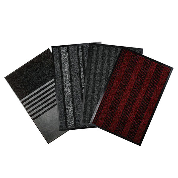 Shaggy blended door mat