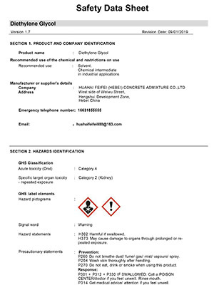 Diethylene Glycol Diethylene Glycol