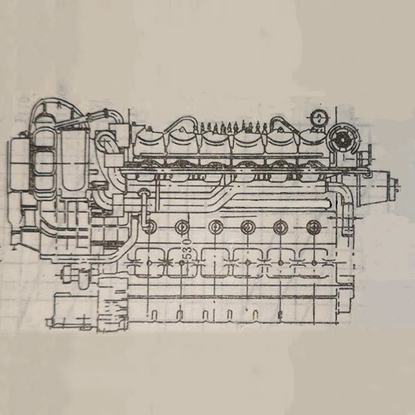 12VE230ZC型柴油機