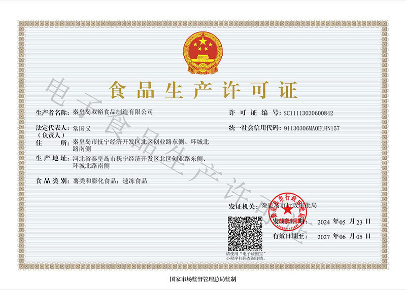 Food Production License