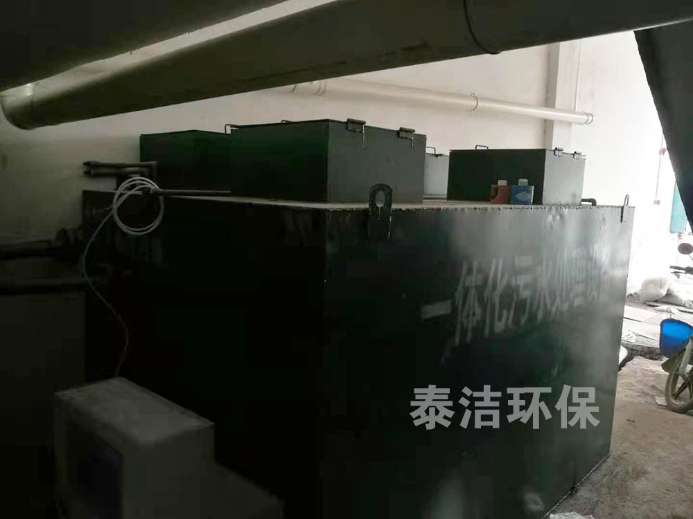 湖北郴州采用我司一体化设备处理汽车站生活污水