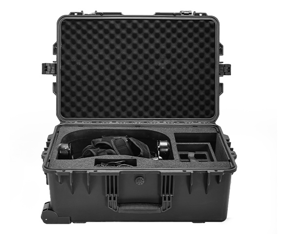 JSM-L218#X Large Plastic Flight Case for Exoskeleton Equipment