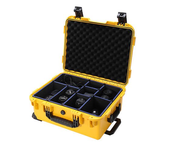 JSM-L260#X Rolling Camera Case with Corrugated Divider