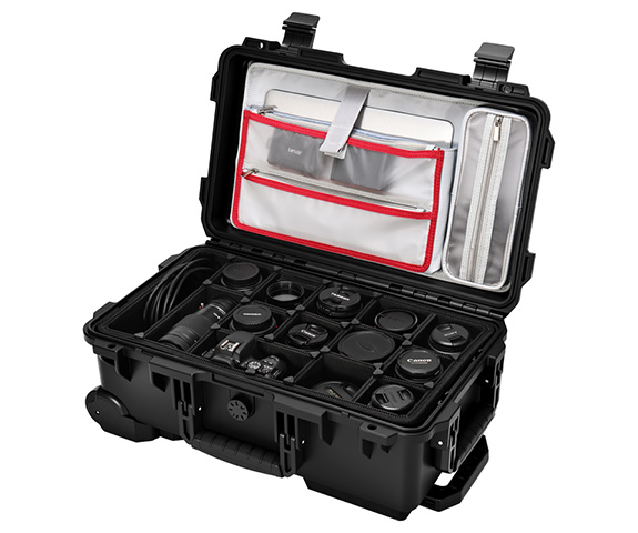 JSM-L212#X Camera Lens Travel Case with Corrugated Divider Organizer JSM-L212#X Camera Lens Travel Case with Corrugated Divider Organizer
