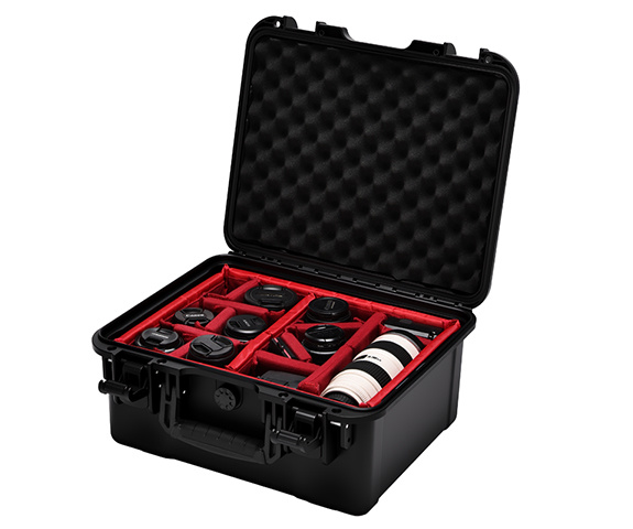 JSM-M408#H Hard Camera Case with Padded Dividers