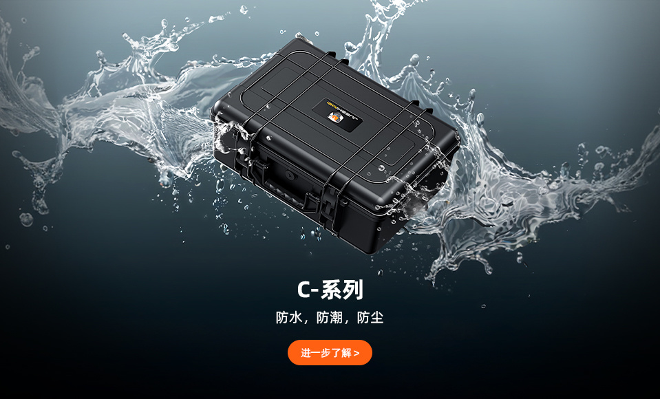 'C'- ABS Waterproof Case