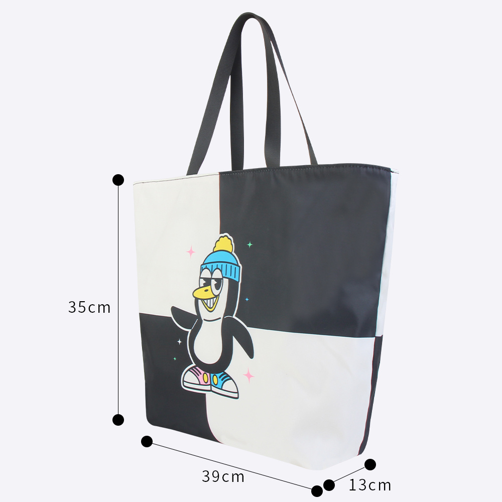 Double-sided tote bag