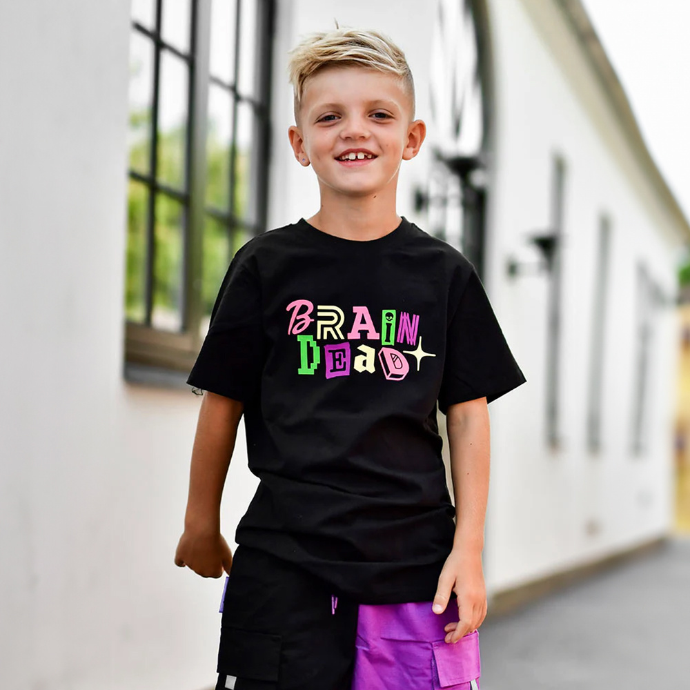 Rubber print T-shirt