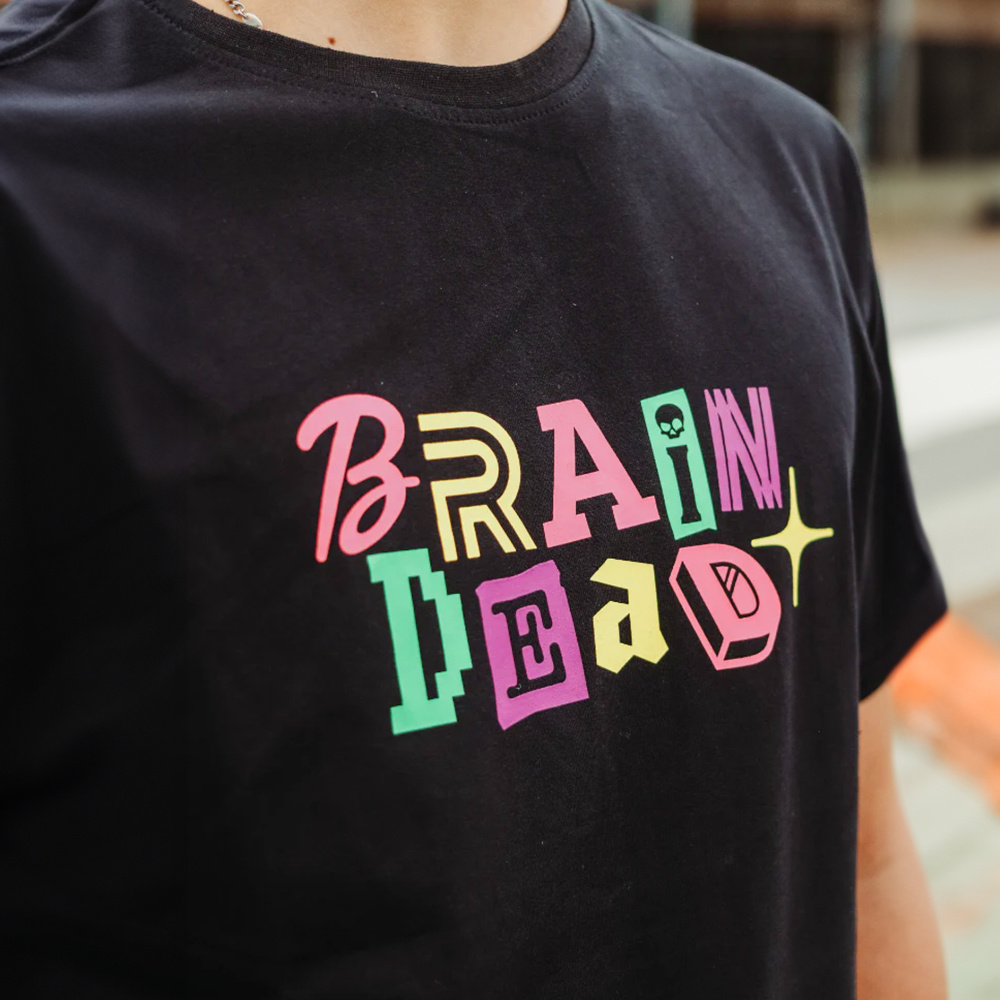 Rubber print T-shirt