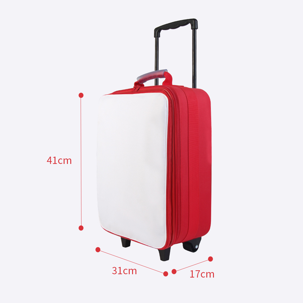 Red Luggage Case