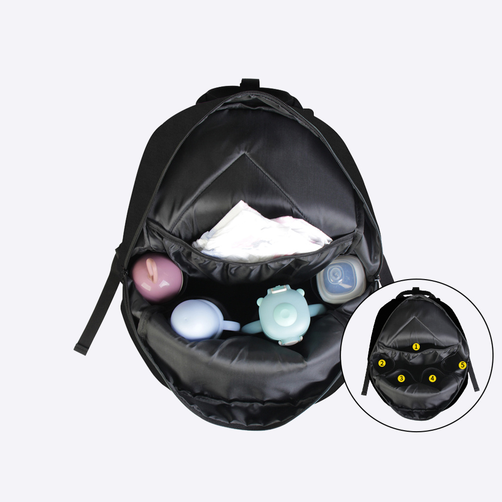 Balck Semi-Finished Mummy Bag
