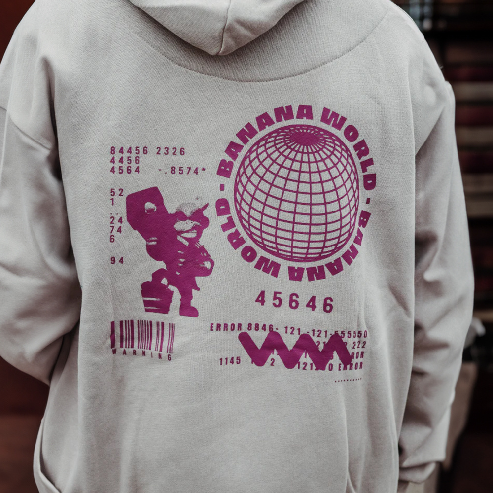 Gray hoodie