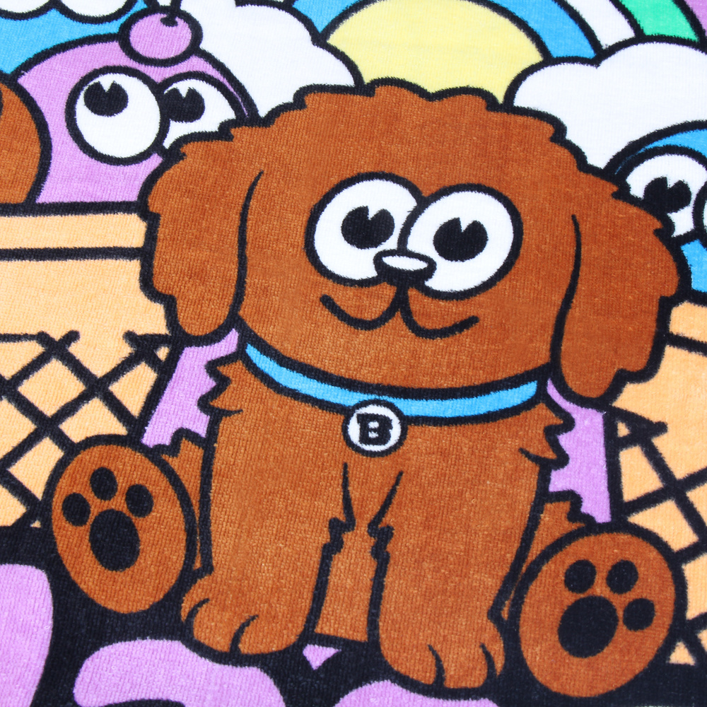 Kids Cartoon Beach Towel