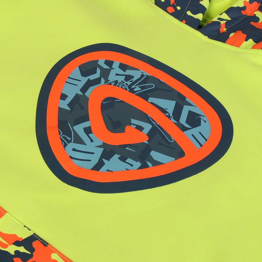 Rubber Print Hoodie