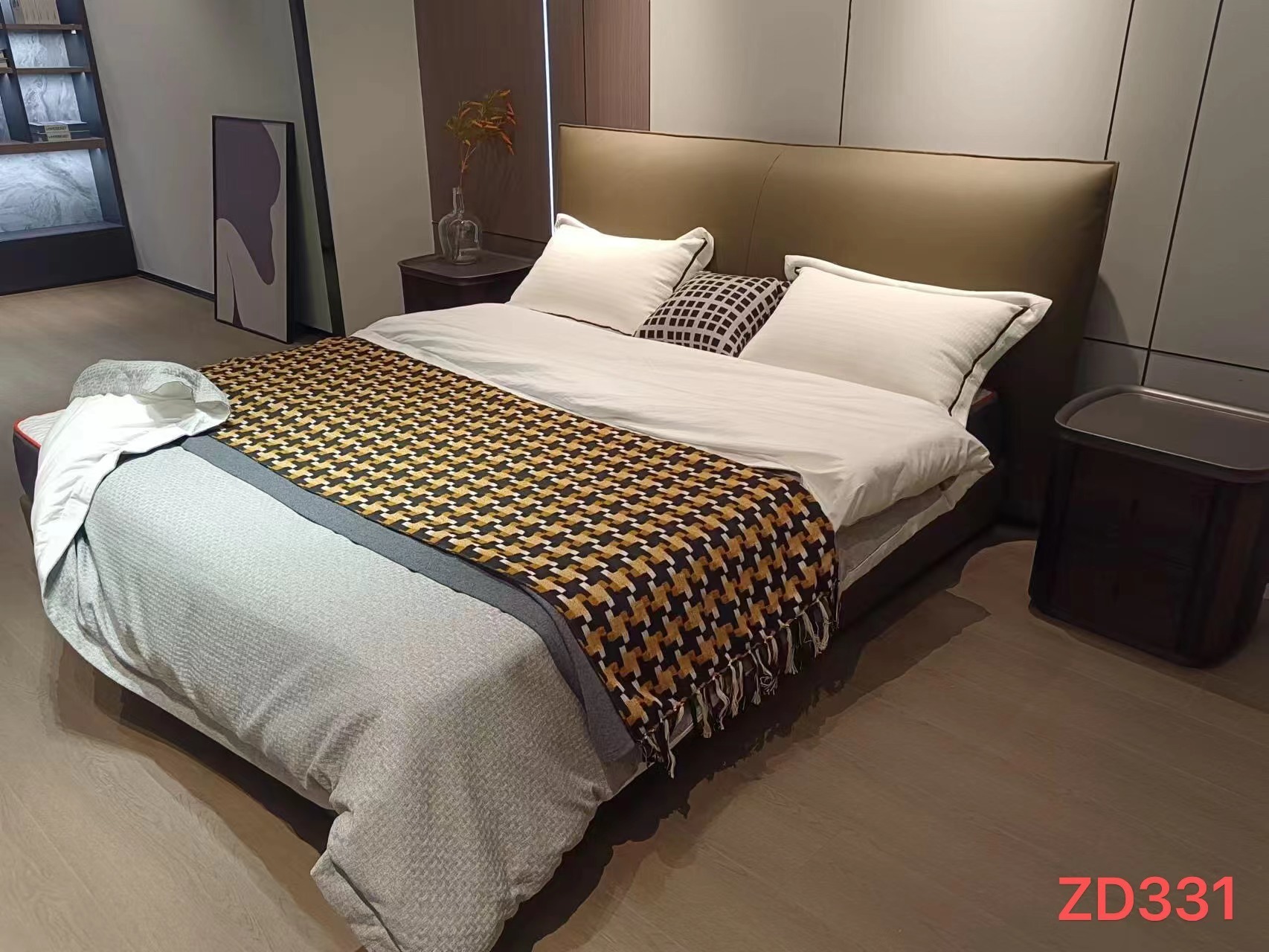 ZD-331-In Stock Bedroom Furniture Soft Bed