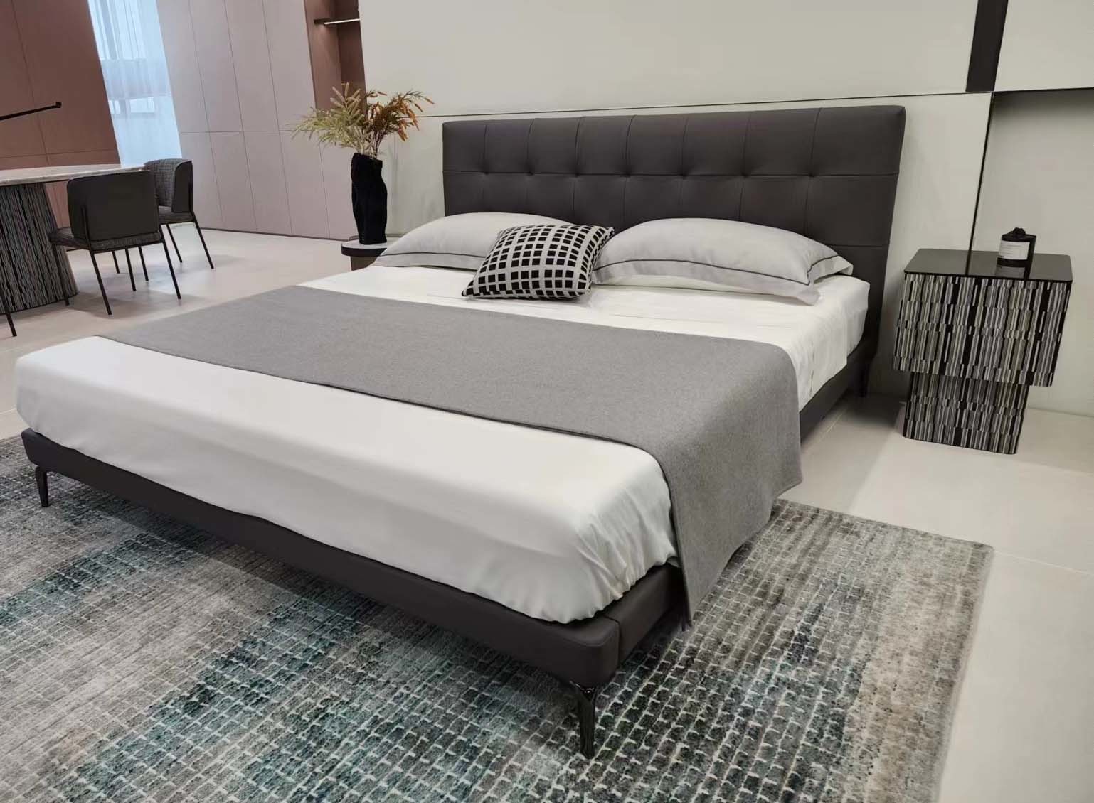 ZD-301-Best Bedroom Furniture Soft Bed Brands