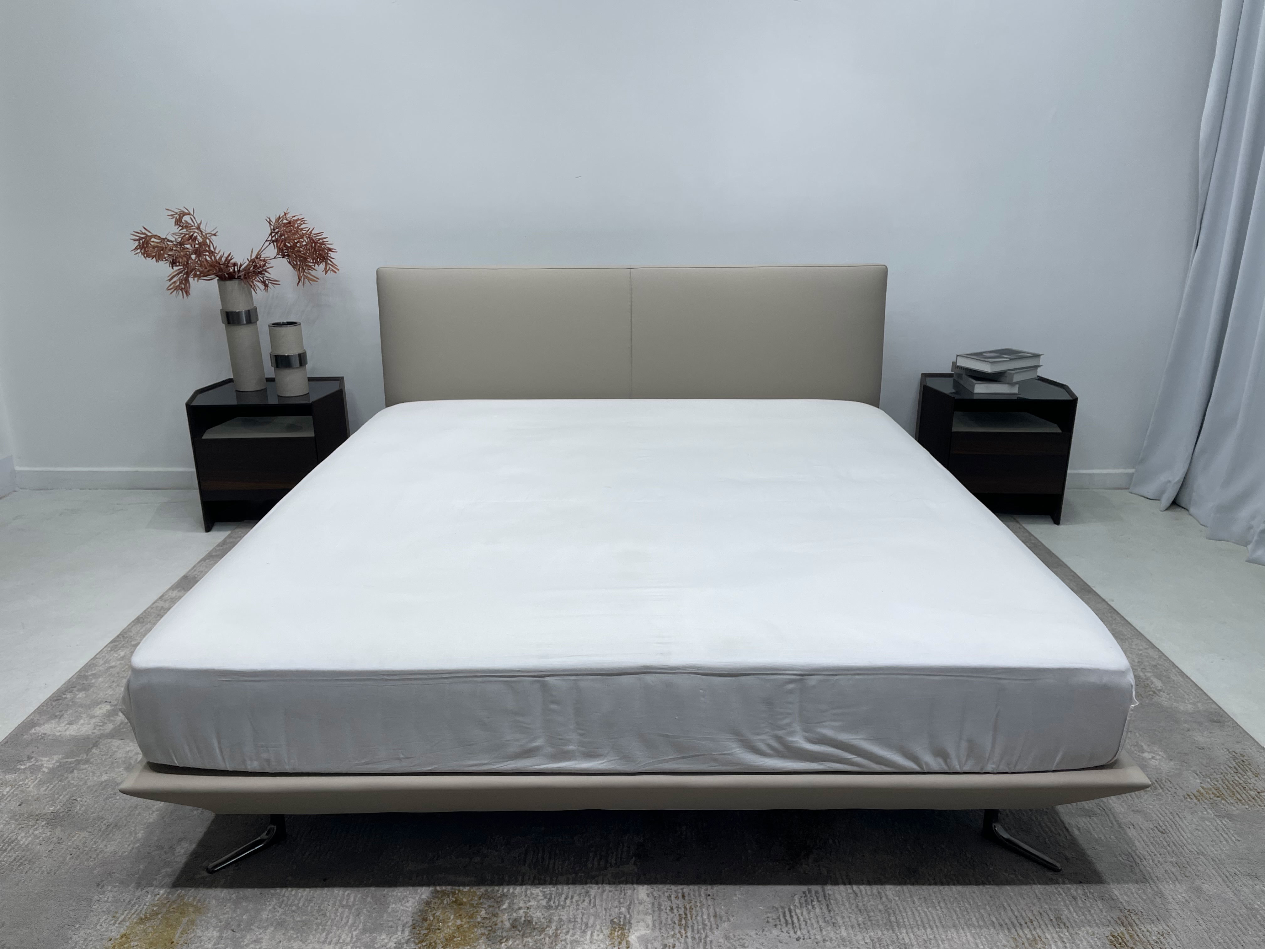 ZX-722-Customize Soft Bed With Ergonomic Headboard