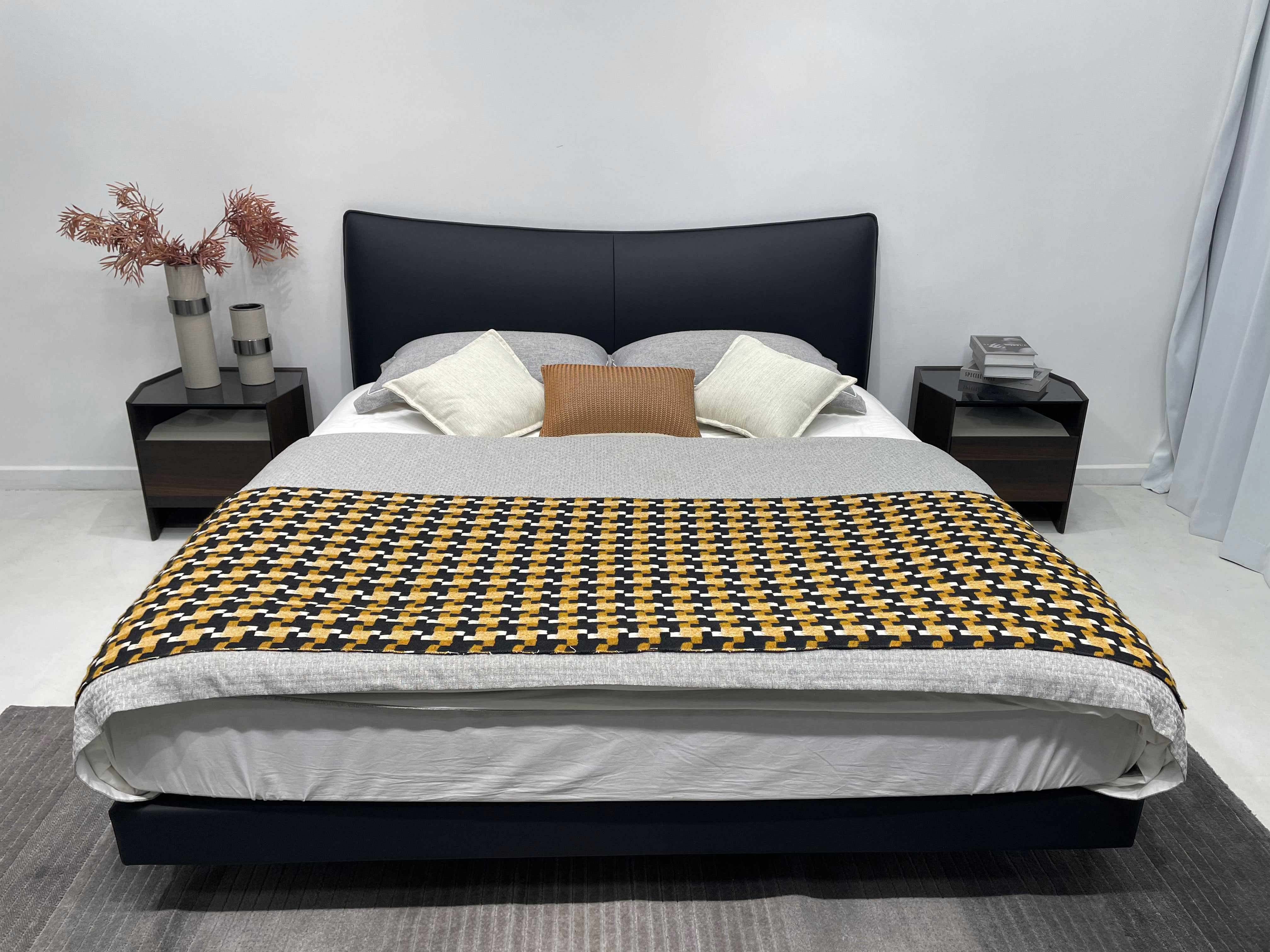 ZX-601-Chinese Soft Bed For Minimalist Bedroom