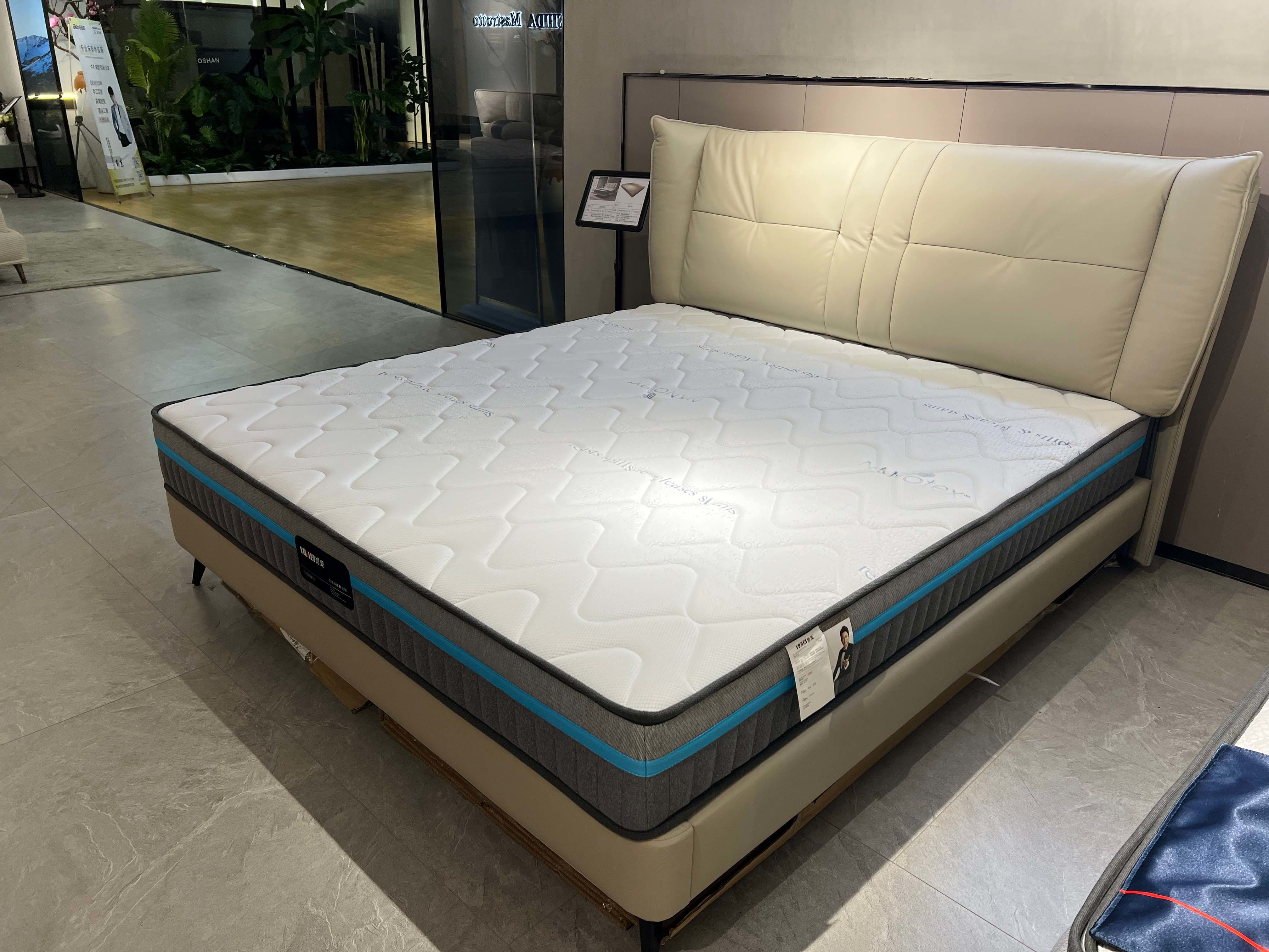 Luxury Blue 3D-Best Luxury Soft Bed With Sleek Design