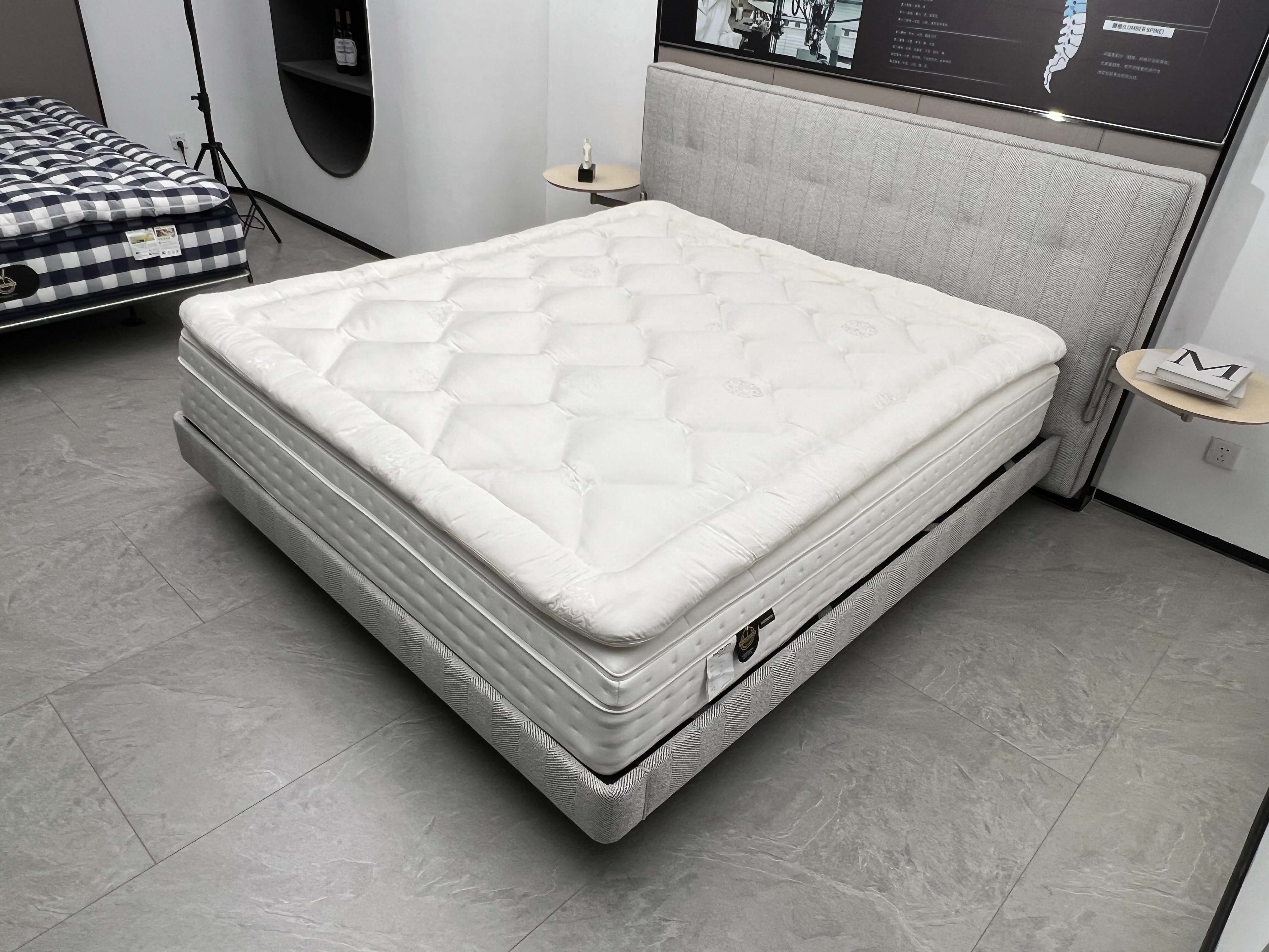 Star Diamond P2.0-High-End Fabric Upholstered Bed