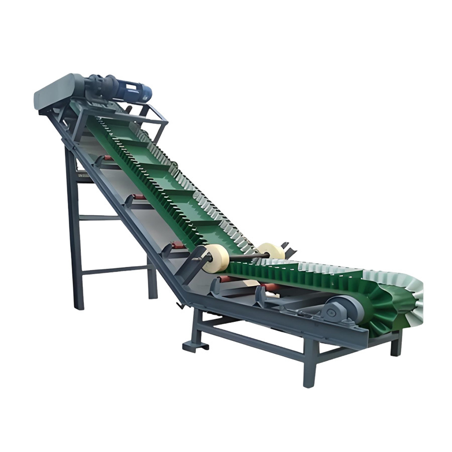Steeply Inclined Wave-Shaped Sidewall Belt Conveyor