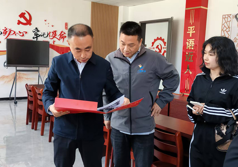 区委常委、组织部部长王云飞到公司调研