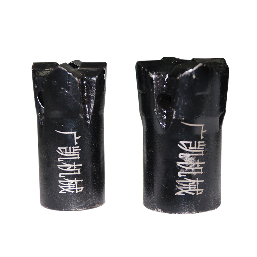 Cross drill bit