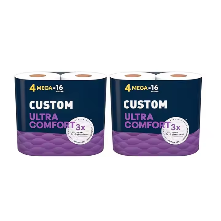 Manufacturer Cheap Virgin Wood Pulp Toilet Paper Wholesale Super Soft Home Office Public Places Use Toilet Paper