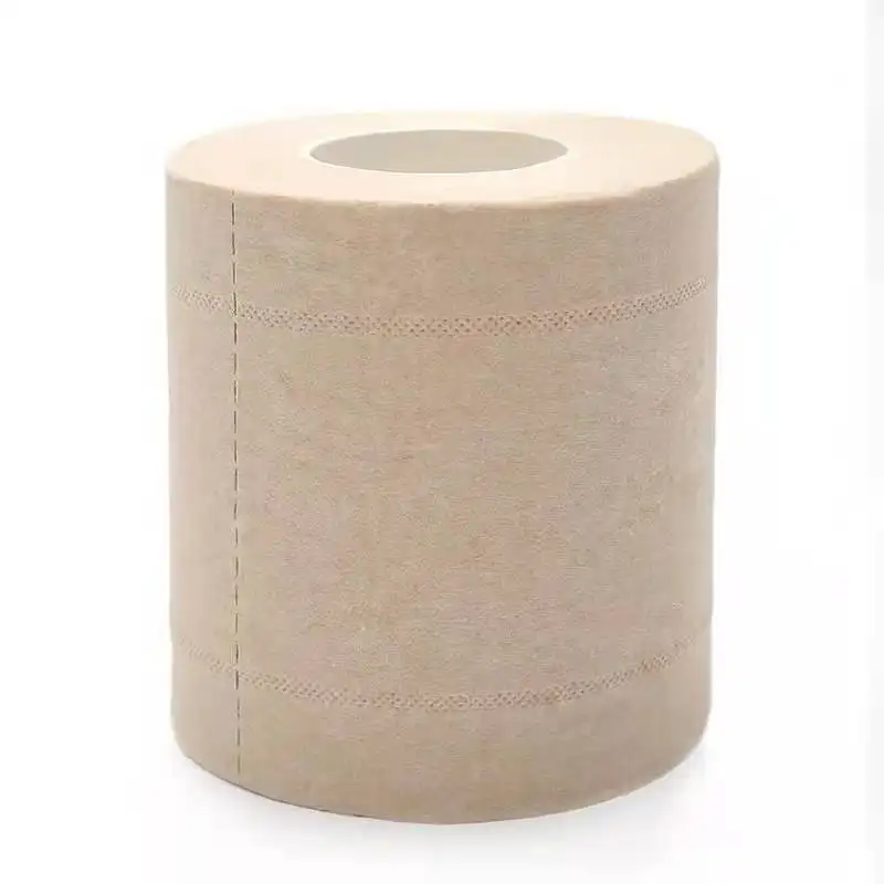 Wholesale Bulk Cheap Soft And Hygienic Eco-Friendly Bathroom Unbleached Bamboo Toilet Paper