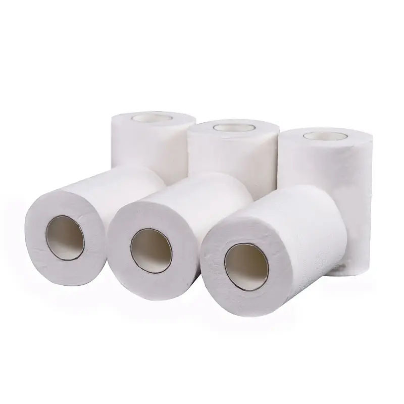 Wholesale Price Customized 2 ply 3 ply 4 ply Bathroom Paper Embossed Roll Paper Tissue Toilet Paper
