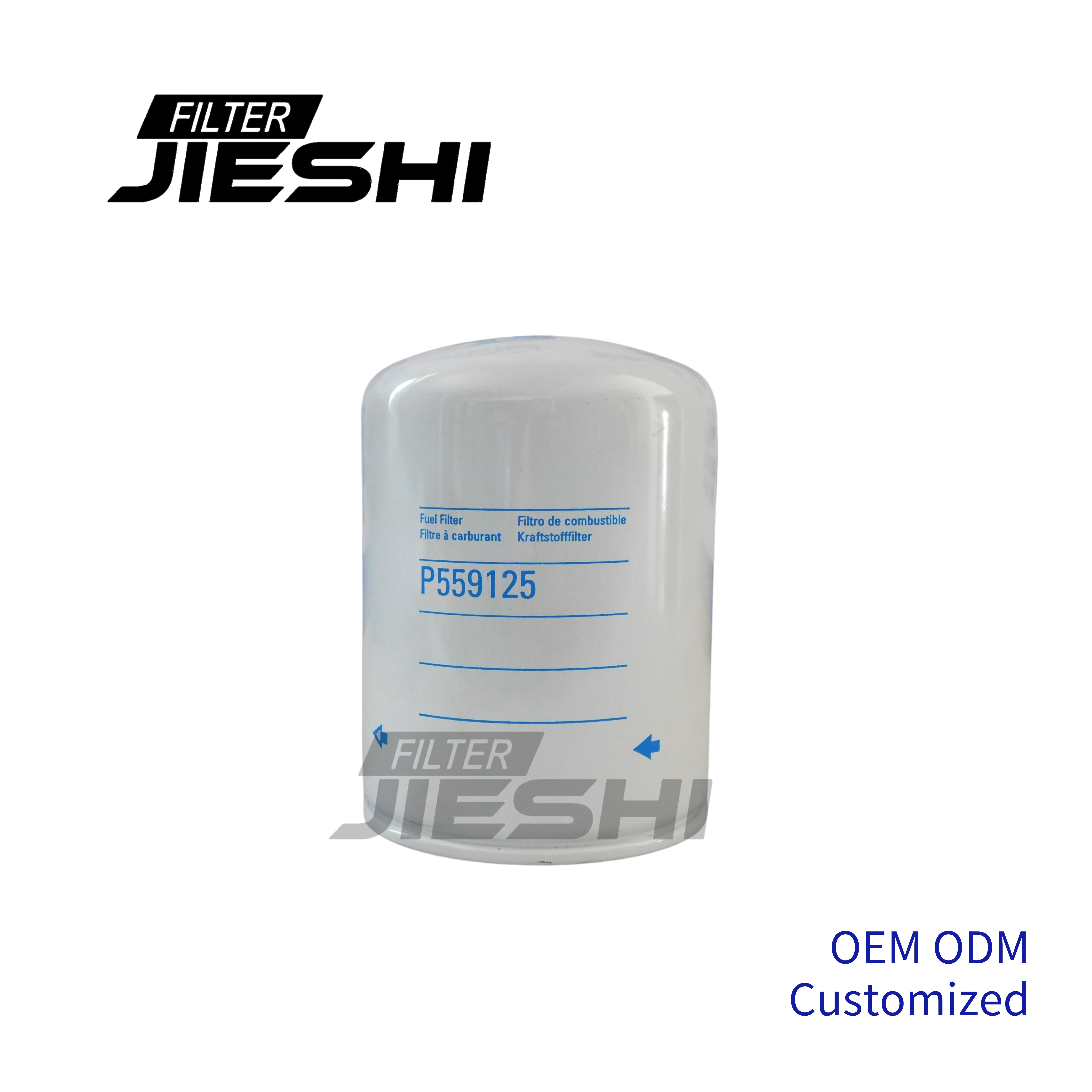 JIESHI high-quality P559125 fuel filter 300109000