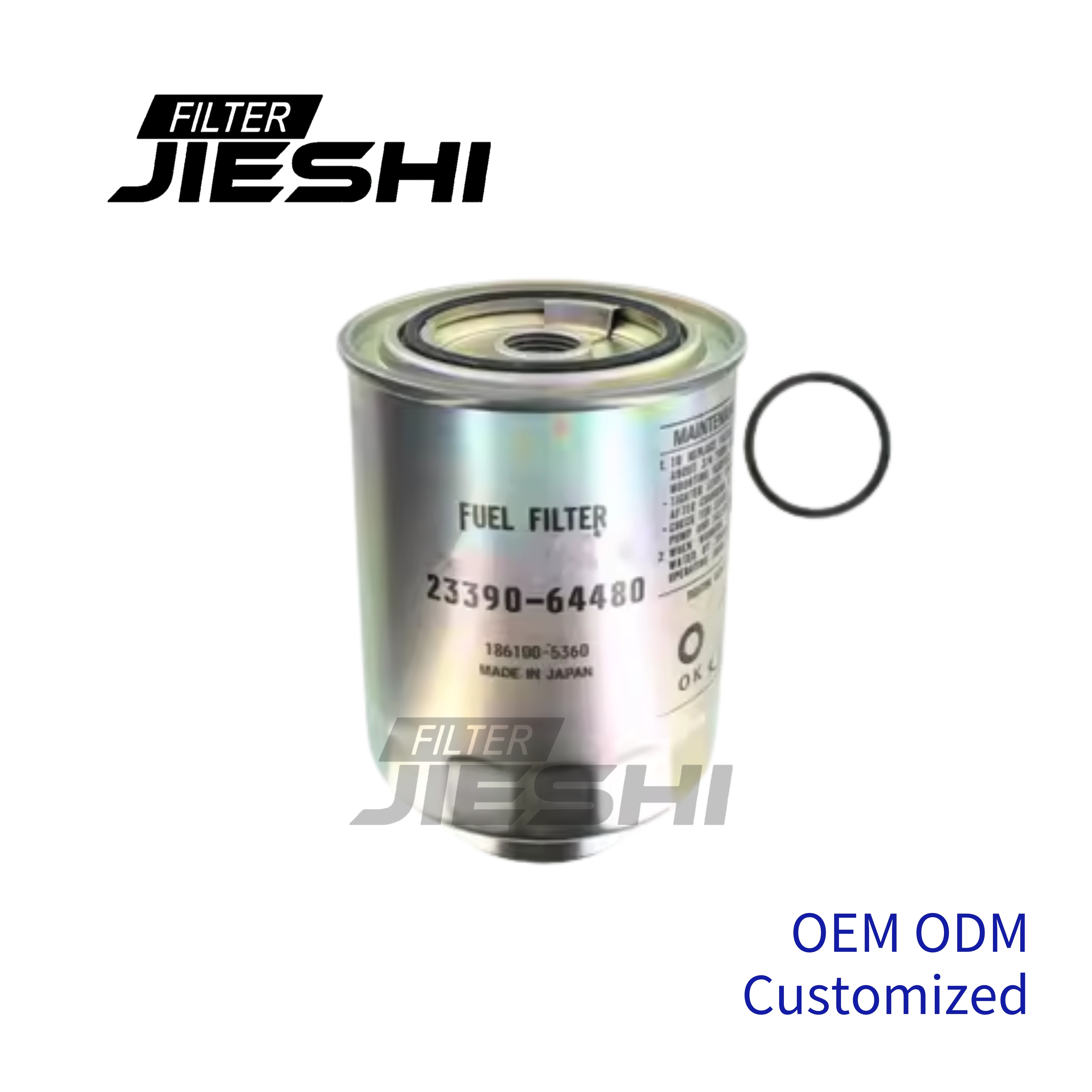 JIESHI high-quality 23390-64480 fuel filter SN 25009