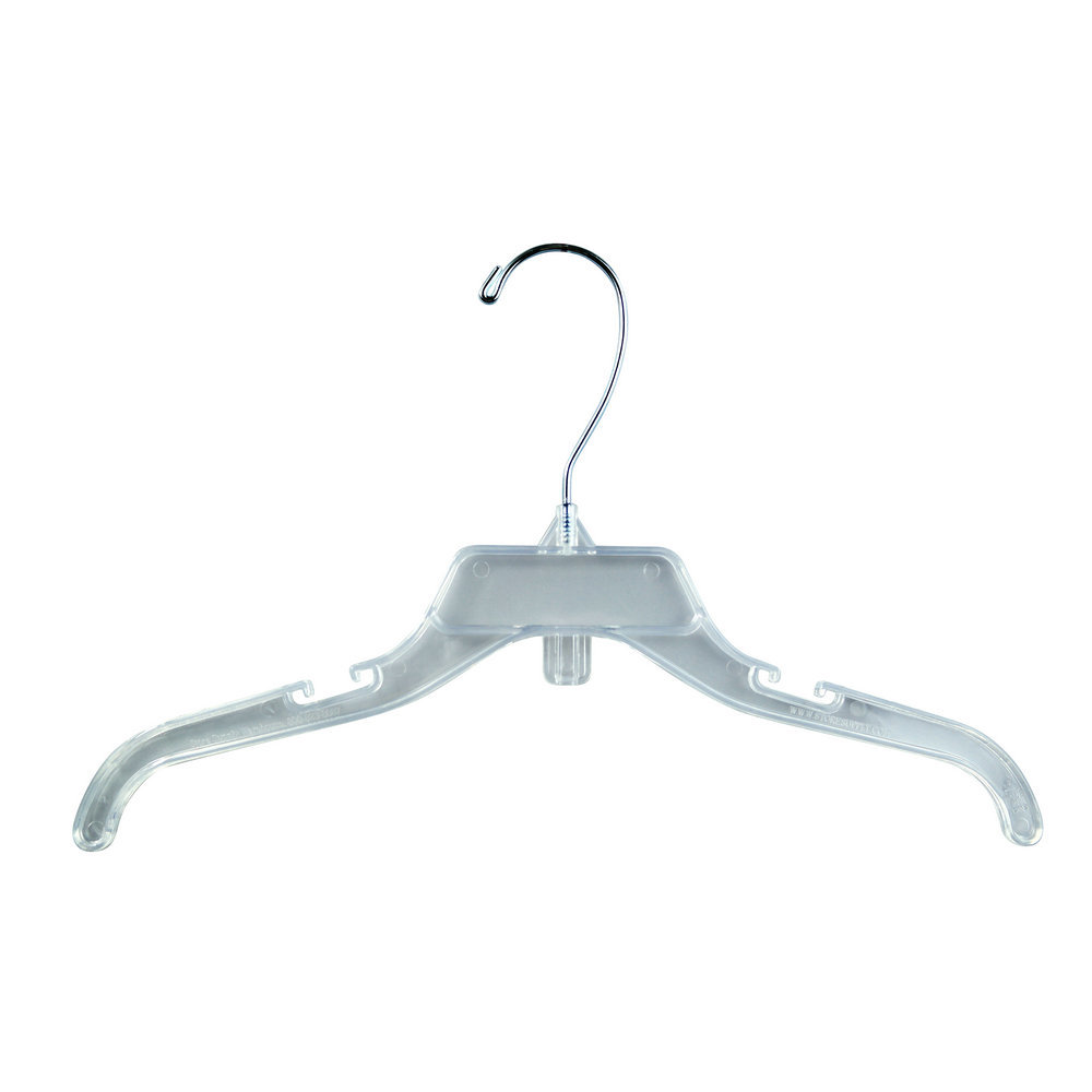 Chunshui brand 25cm PP PS recycle Eco friendly custom color cheap plastic wide clothes display hanger 497 