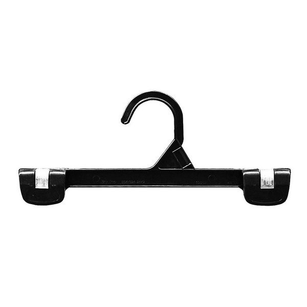 Chunshui brand 10 inch PP recycle material High Quality metal hook Plastic skirt pants hanger with clips