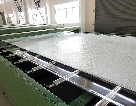 Máquina de láminas planas de FRP de 3,2 m