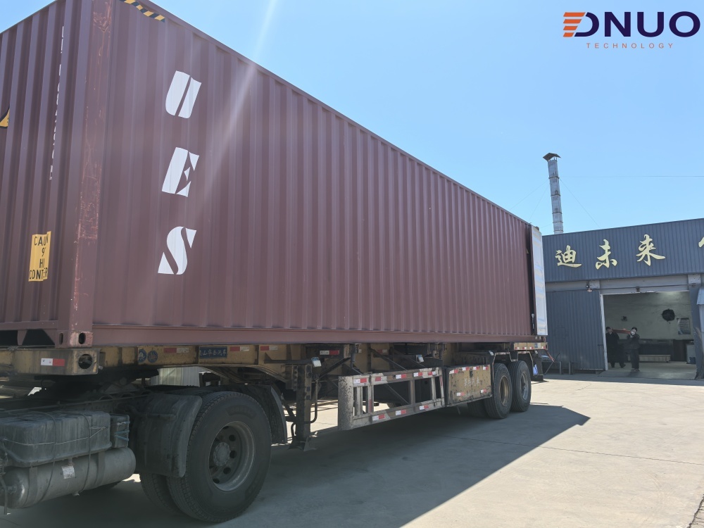 DNUO Exports Second FRP Gel Coat Sheet Machine to Southeast Asia