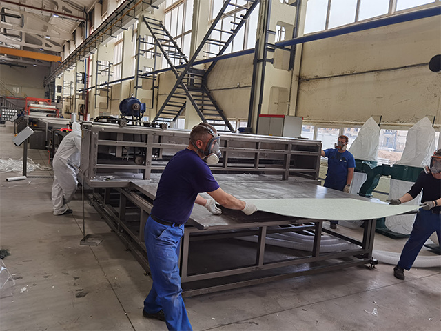 3.2m FRP Flat Sheet Machine