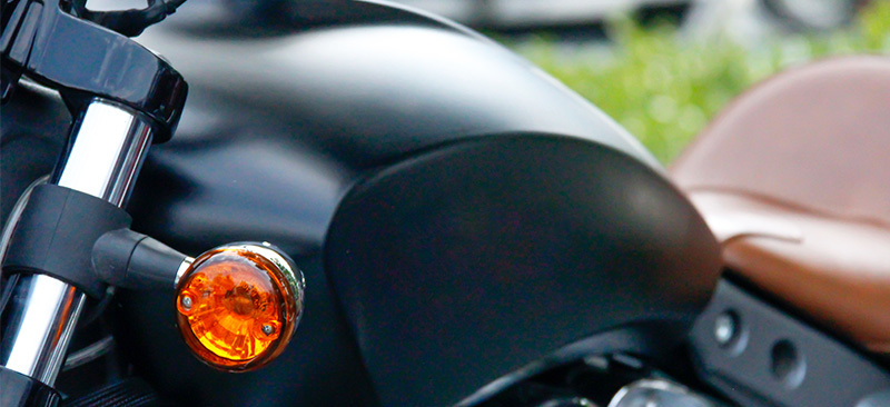 Do you know why motorcycle fuel tanks are designed this way?