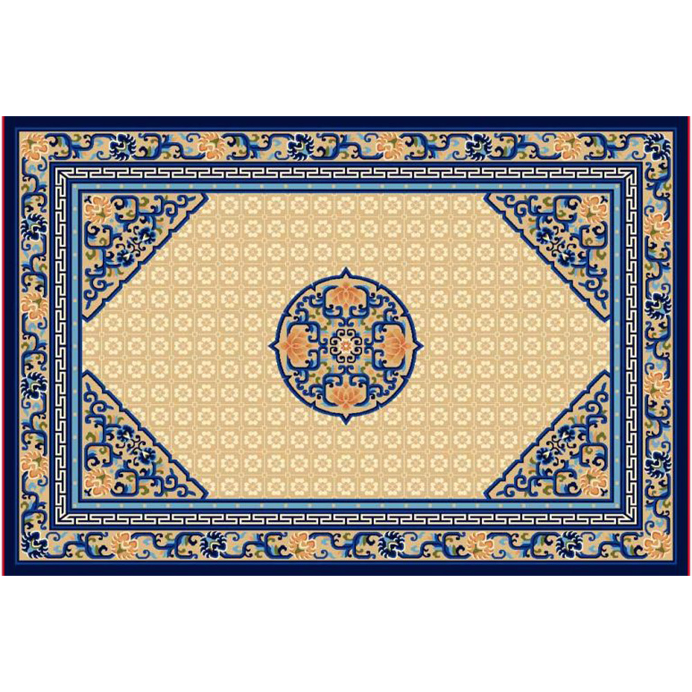 printed Tibetan blanket