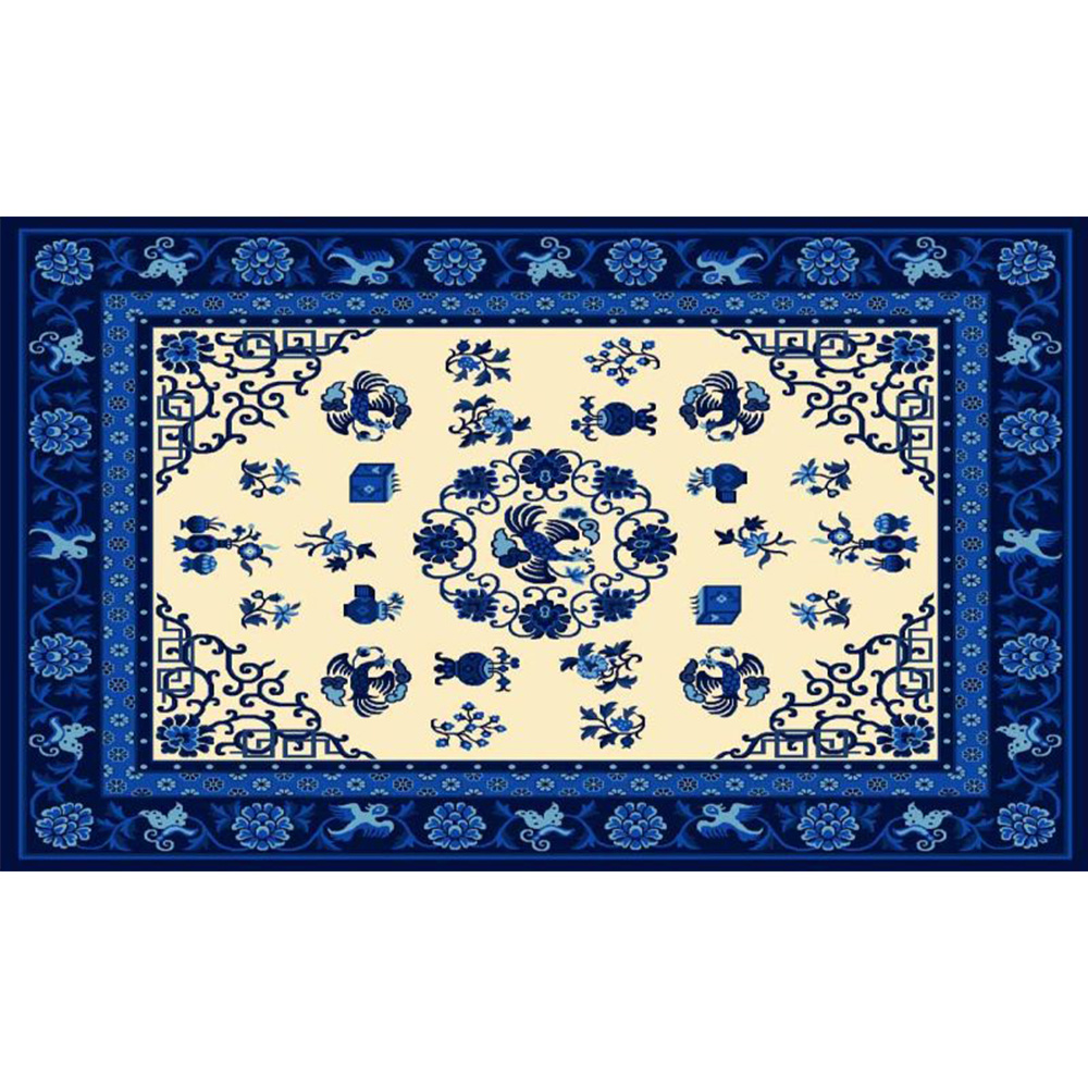 printed Tibetan blanket