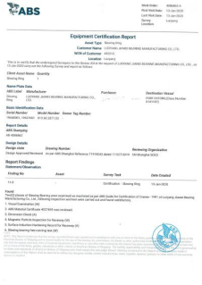 ABS Certification 