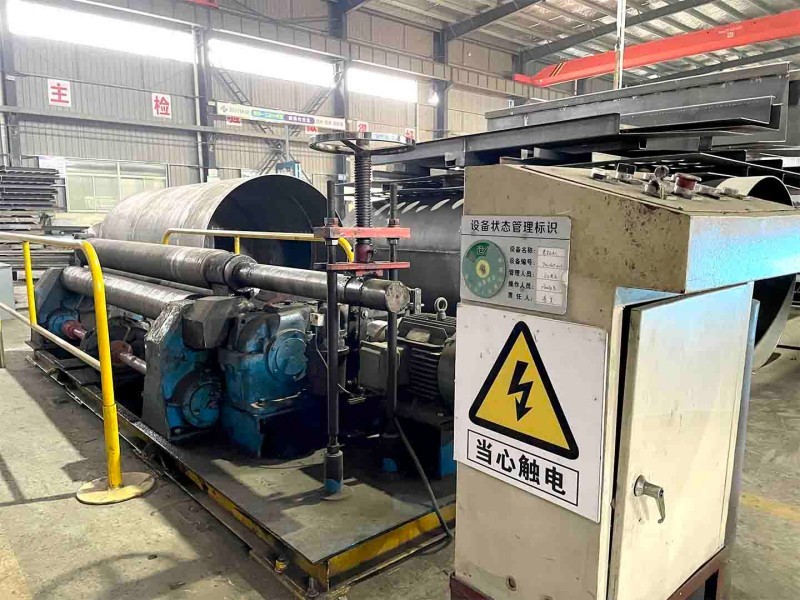 Three-roller plate roll Three-roller plate roll