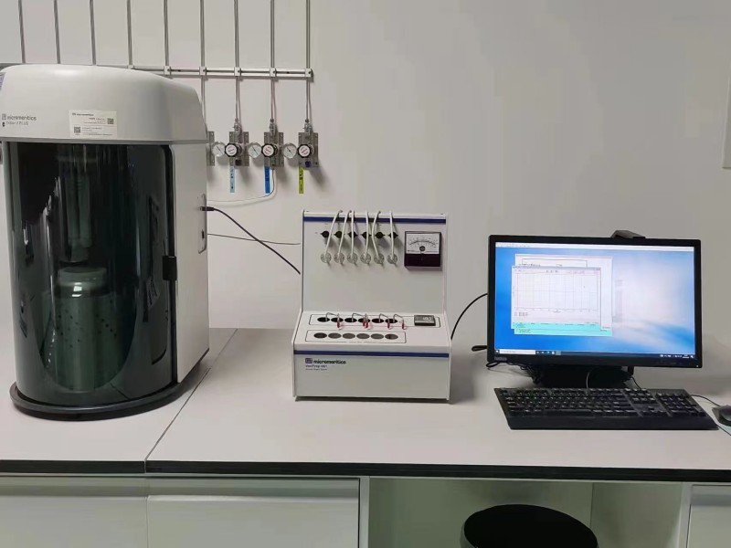 Laboratory equipment: Physical adsorption instrument Laboratory equipment: Physical adsorption instrument