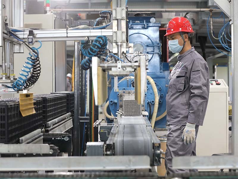 Factory interior scenery Factory interior scenery