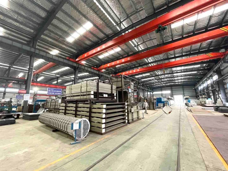 Heat exchanger, MMK dust collector wall panel, crane Heat exchanger, MMK dust collector wall panel, crane