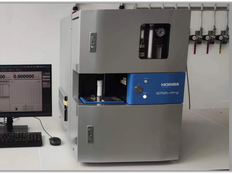 Laboratory equipment: High frequency infrared carbon sulfur analyzer Laboratory equipment: High frequency infrared carbon sulfur analyzer