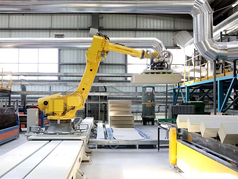 Factory interior scenery Factory interior scenery