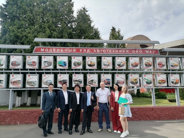 Посетите ключевого клиента MAZ Автомобильная в мае 2024 года.