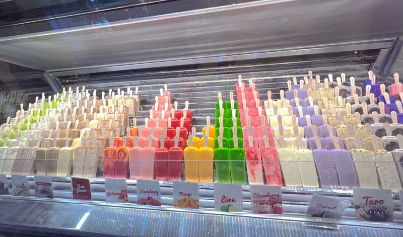 Ice cream machine solution