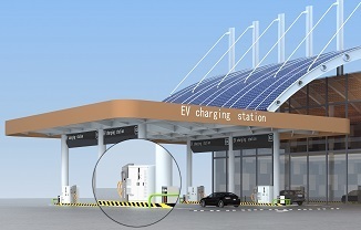 Integrated Solar+ESS Charging Station